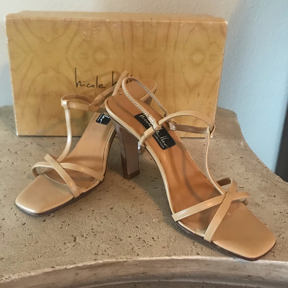 Nicole Miller Strappy Heels